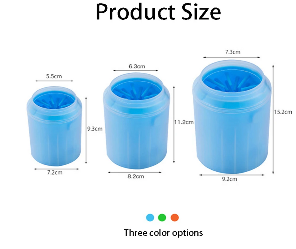 Dog Paw Cleaner Cup — Portable Silicone Paw Washer