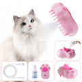Steamy Cat Brush — 3-in-1 Steam, Massage & Shedding Groomer for Cats