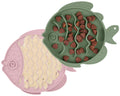 2-in-1 Lick Mat & Slow Feeder Bowl Set — Calm Mealtime for Dogs & Cats (2-Pack)