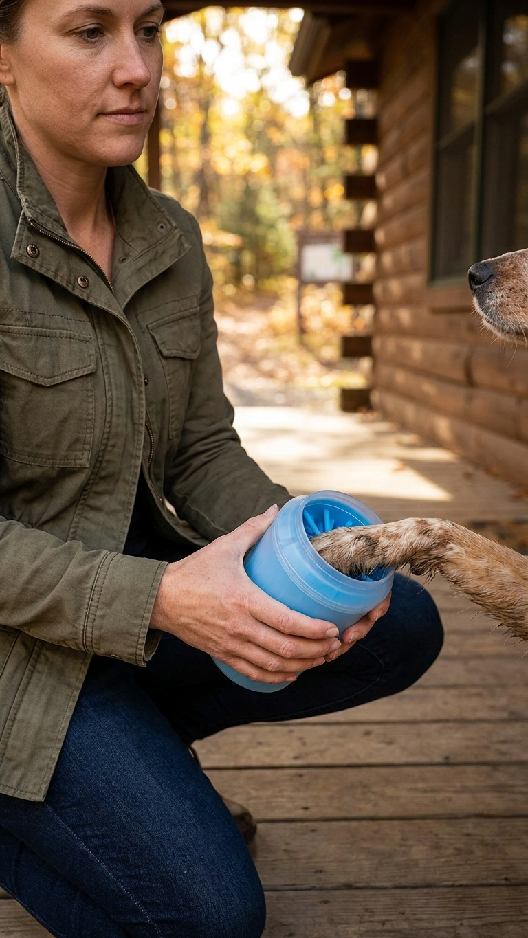 Dog paw cleaner cup, photo 2