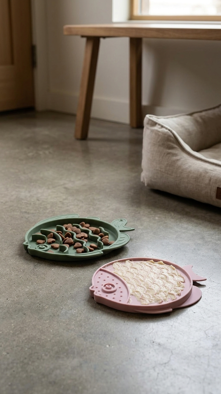 2-in-1 lick mat and slow feeder bowl set, photo 2