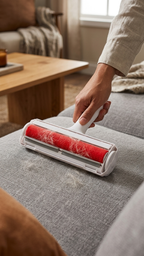 Reusable pet hair remover roller, photo 2