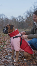 Primary product-use video — fleece-lined winter dog coat