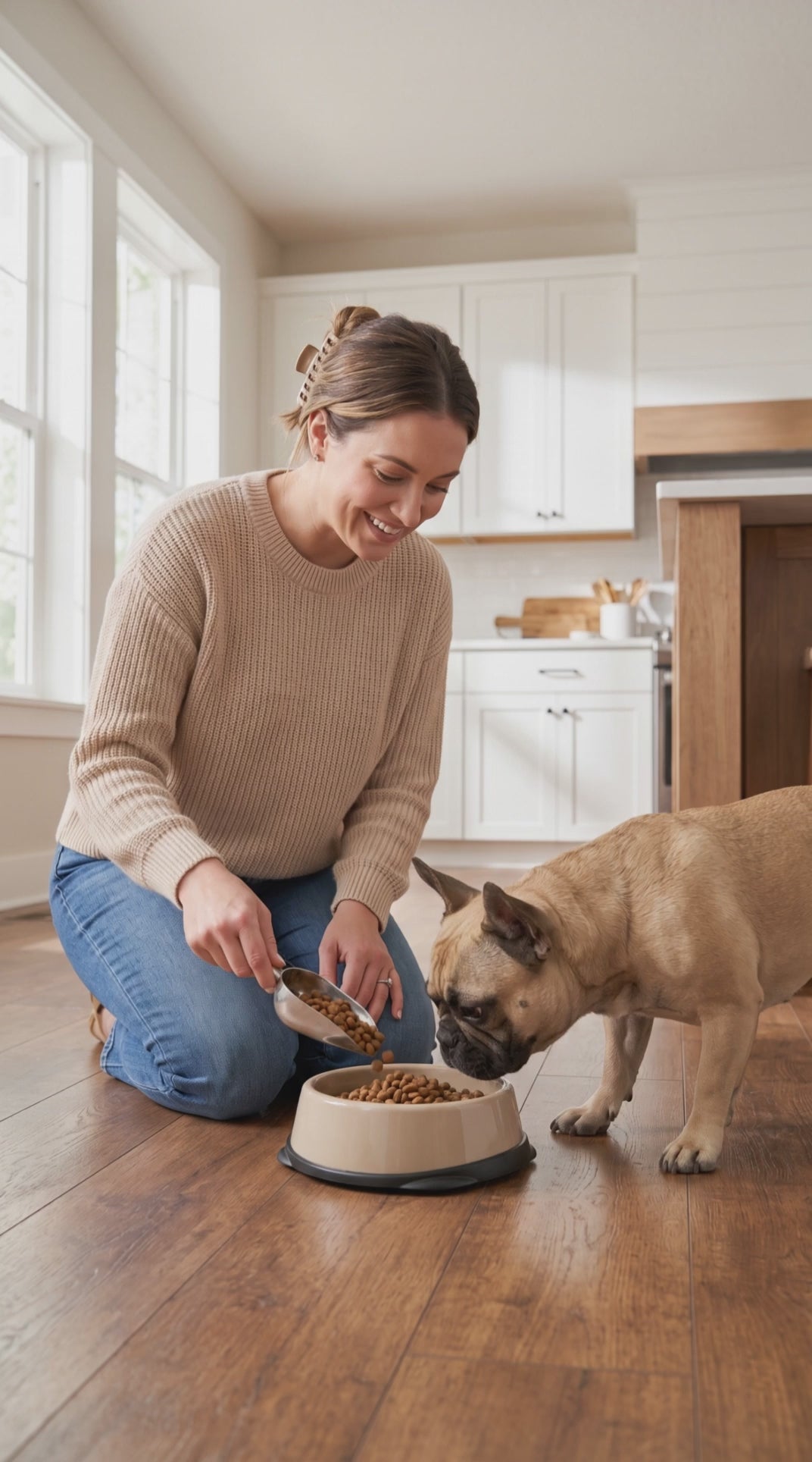 Primary product-use video — IRIS slow feeder bowl